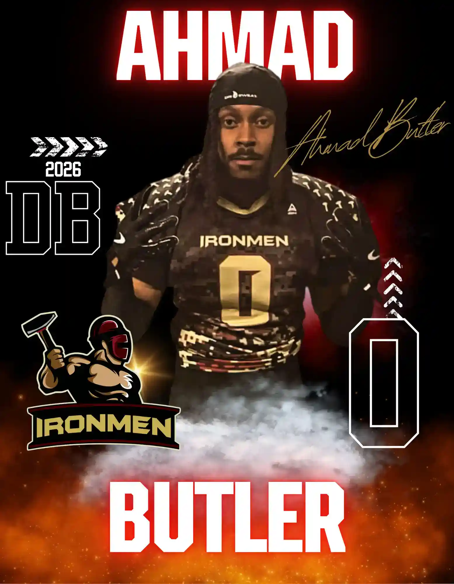Ahmad Butler - West Michigan Ironmen